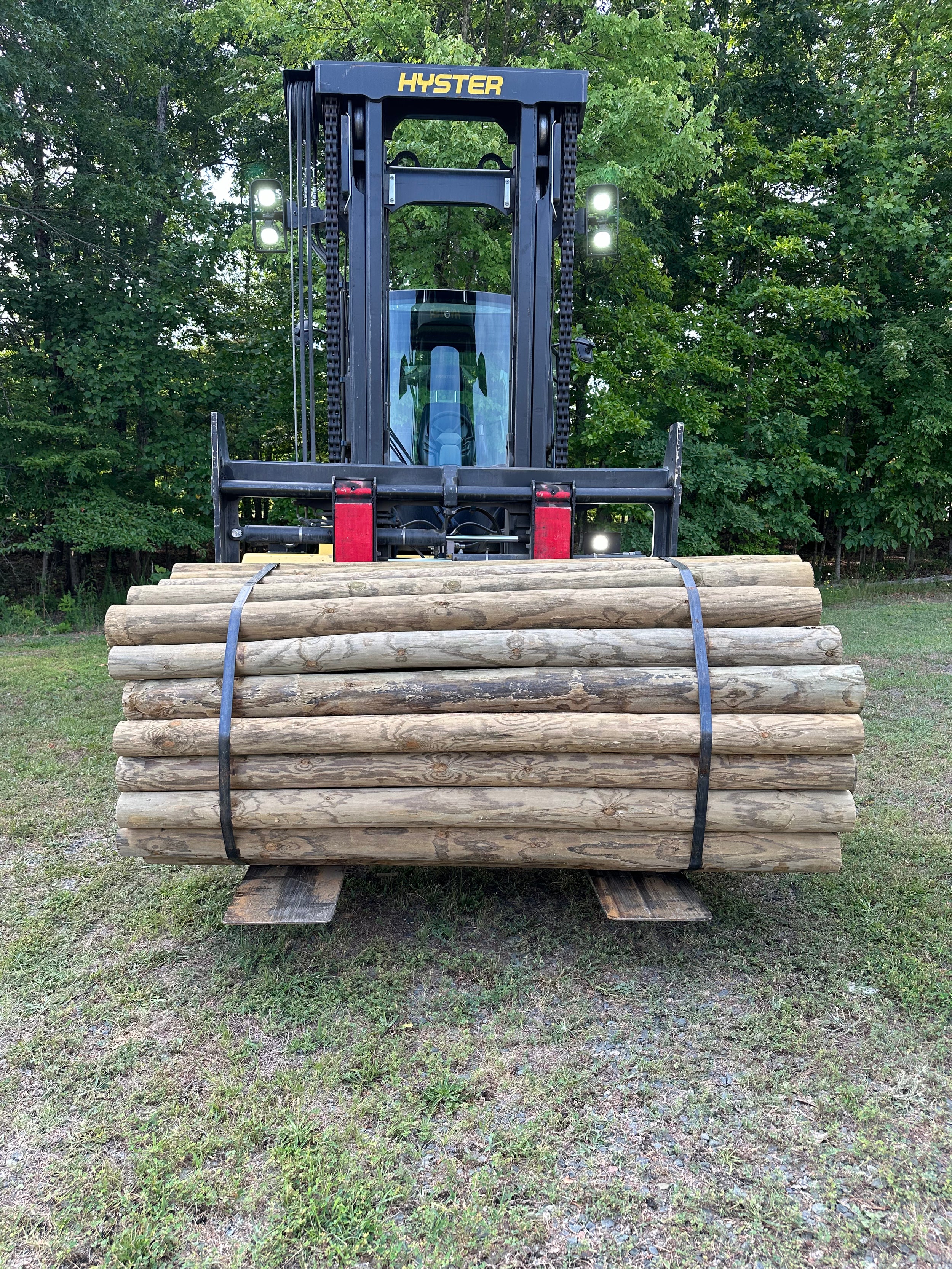 4–5 in Tapered Round Post | CCA Treated (.40)
