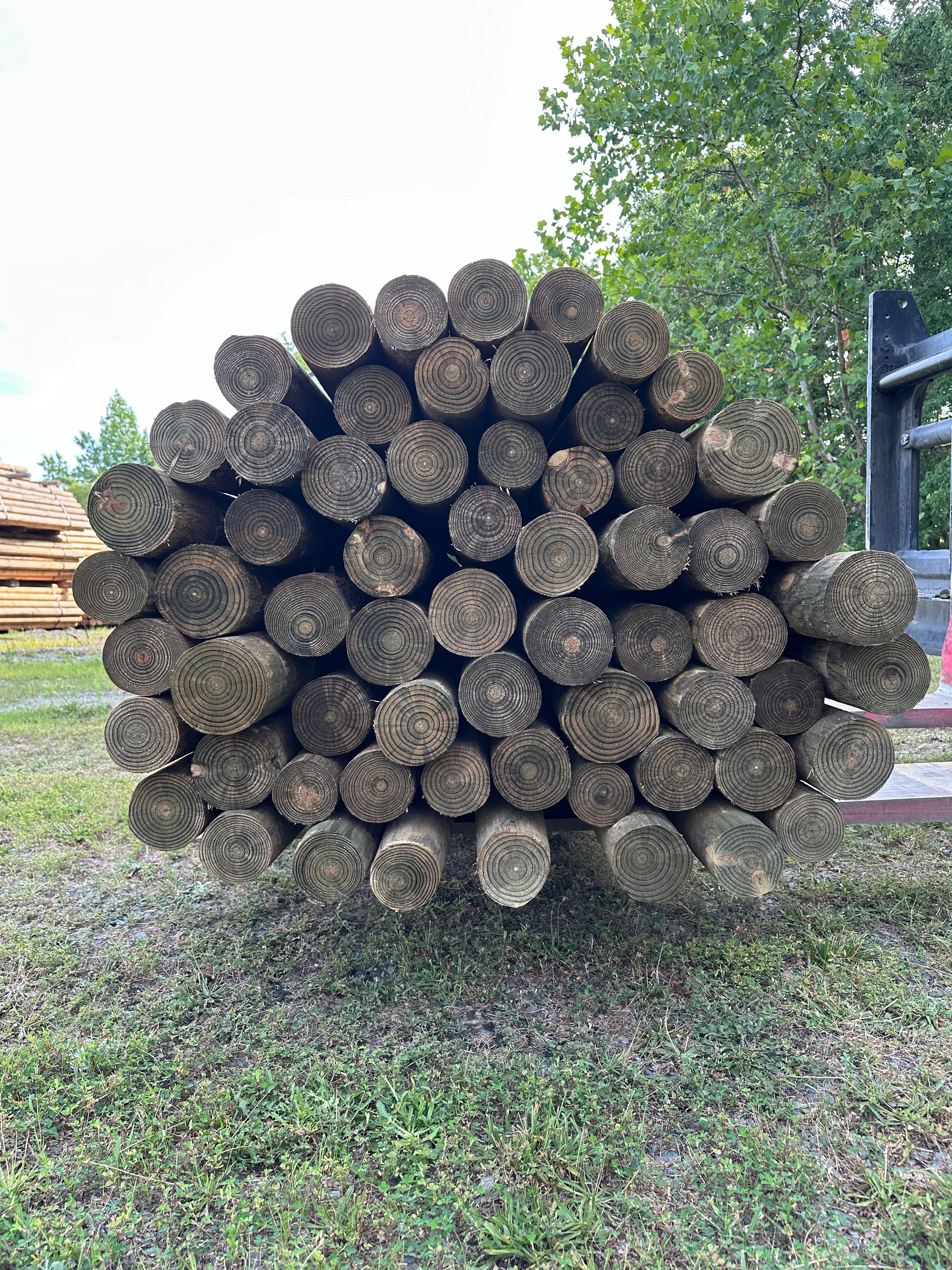 4–5 in Tapered Round Post | CCA Treated (.40)