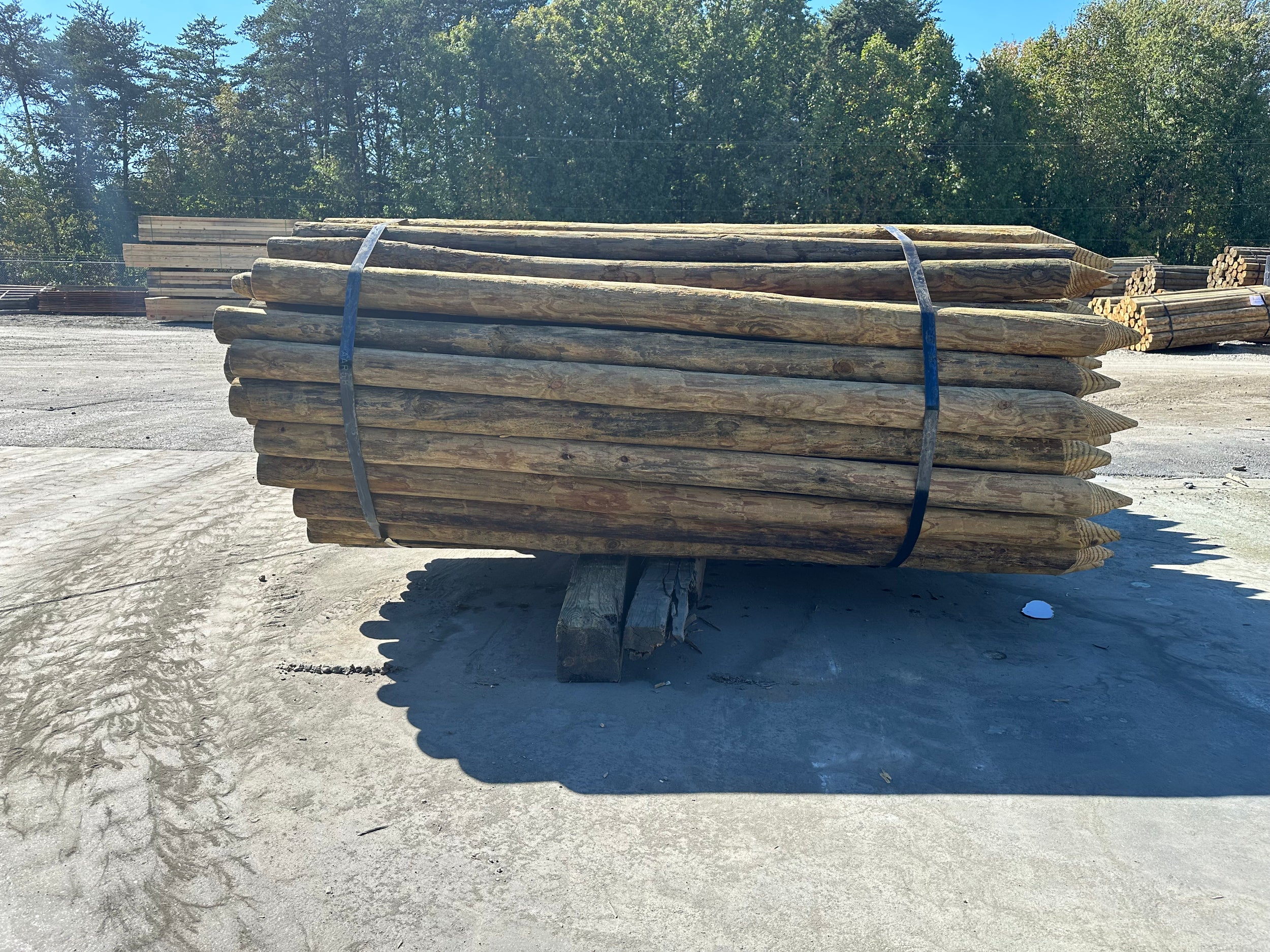 3–4 in Tapered Round Post | CCA Treated (.40)