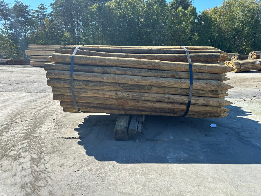 3–4 in Tapered Round Post | CCA Treated (.40)