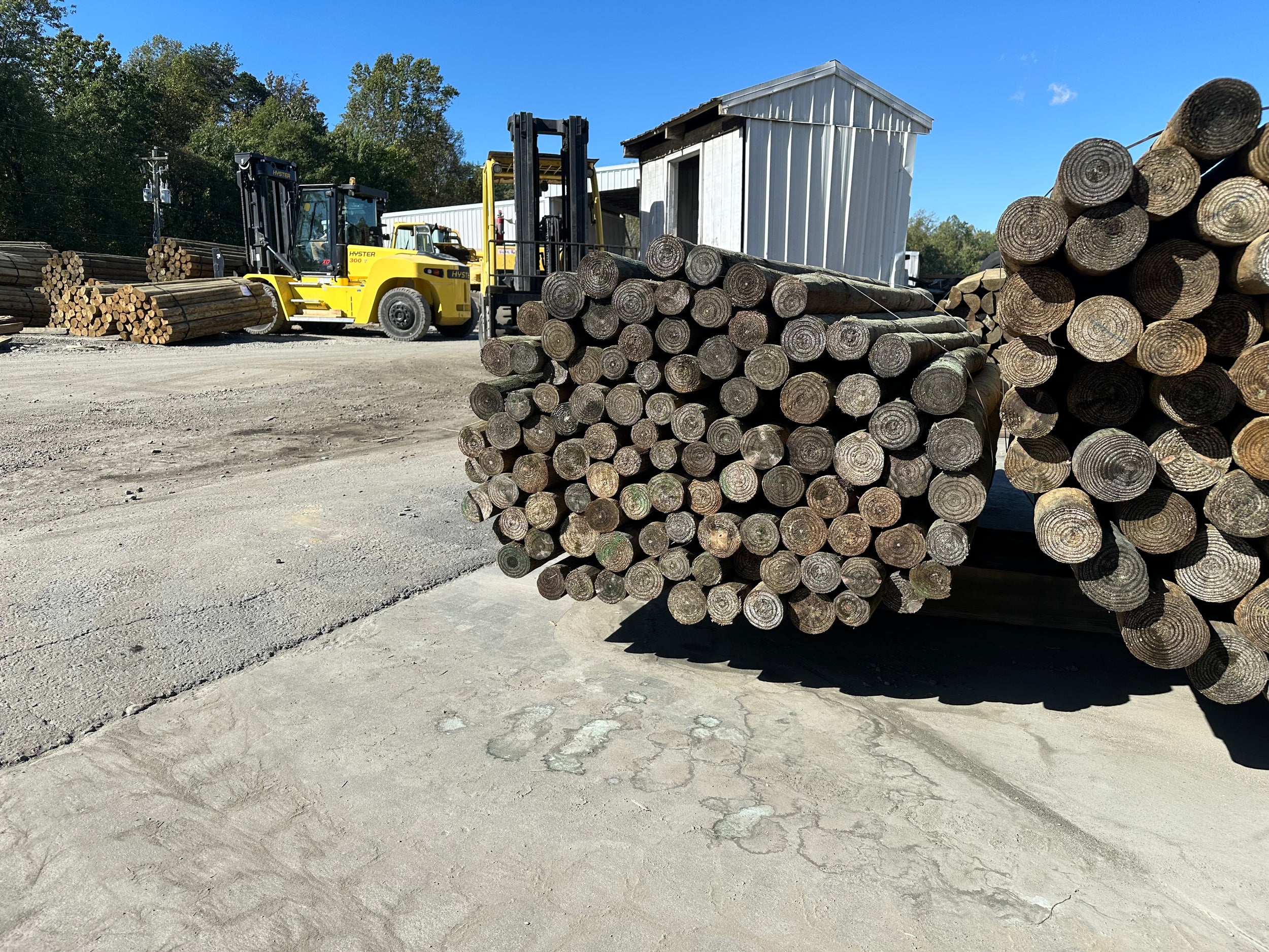 2–3 in Tapered Round Post | CCA Treated (.40)